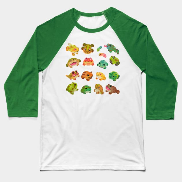 Horned frog Baseball T-Shirt by pikaole